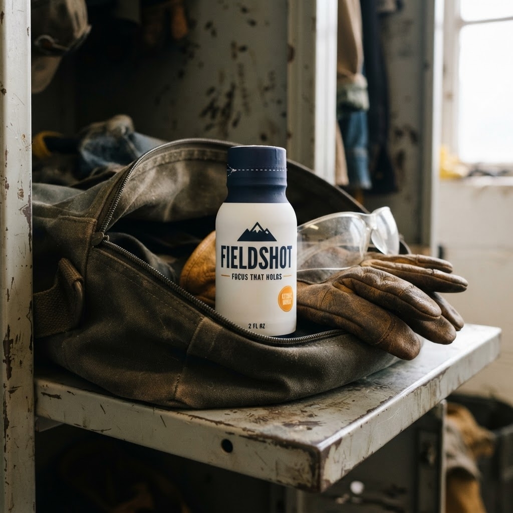 FieldShot shots packed in a work bag